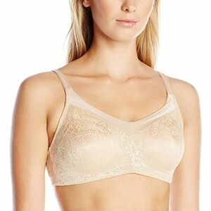 Sz 44D Nude Amoena "Rachel" Wirefree Mastectomy Bra